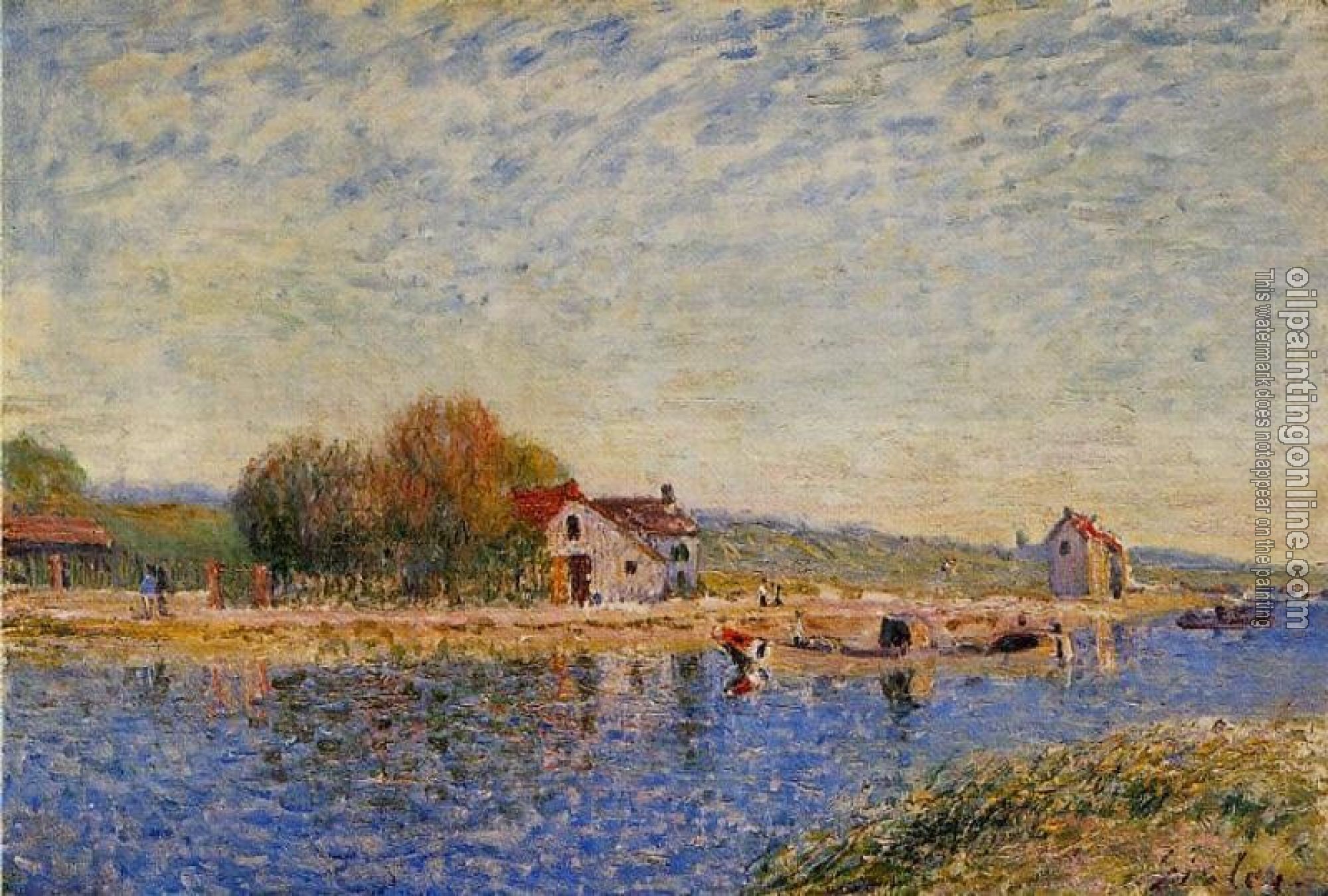 Sisley, Alfred - The Loing Canal